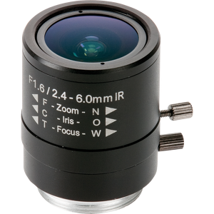 Lens Cs 2.4-6Mm Manual Iris